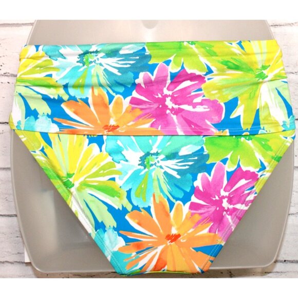 Bleu by Rod Beattie Women's Sarong Hipster Bikini Multicolor Size 10 NWT - Picture 6 of 6